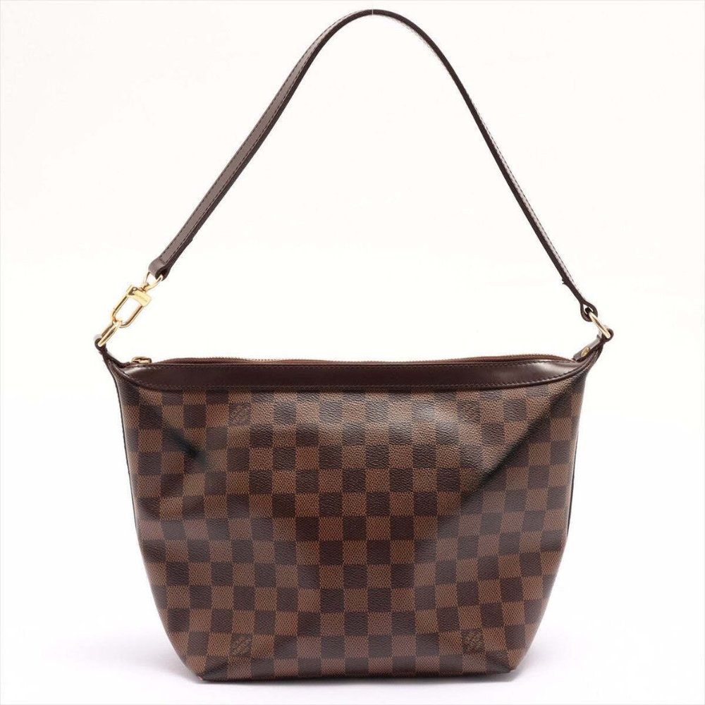 Illovo MM Ebene Canvas Leather Shoulder Bag